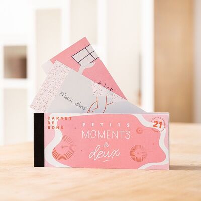 🇫🇷 Romantic Checkbook Little Moments for Two for Valentine's Day (FR Version)