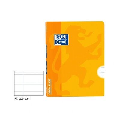 Cuaderno Oxford Openflex A5 - 48 hojas Pauta 2,5