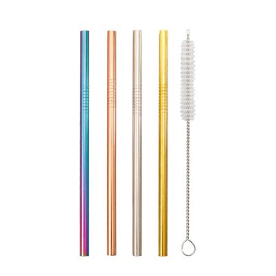 Metal Straws Mini's Colours (Set of 4)