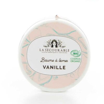Organic lip balm - vanilla