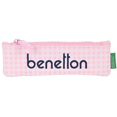 Benetton vichy Portatodo estrecho 20x6