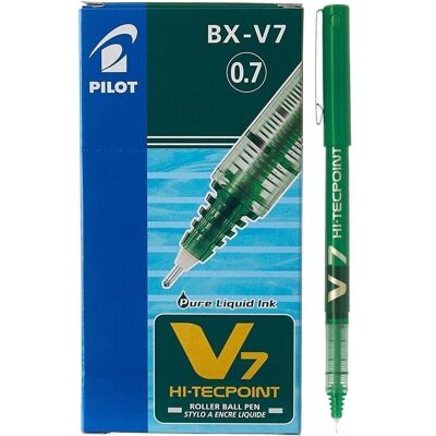 Pack 12 Rotulador Pilot V7 verde