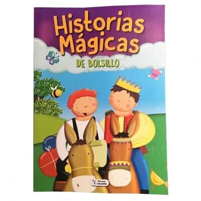 Cuento Historias mágicas 14x19 Morado 32 páginas