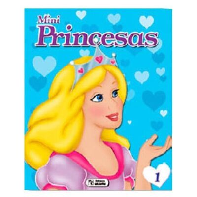 Cuento Mini Princesas 8 páginas 12x15 modelos surtidos