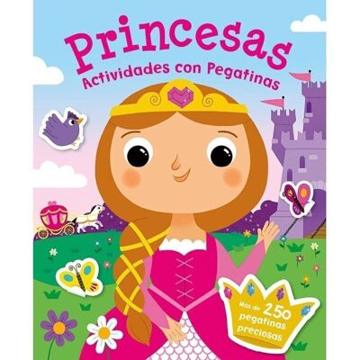 Libro Pegatinas y Extraíbles Princesas