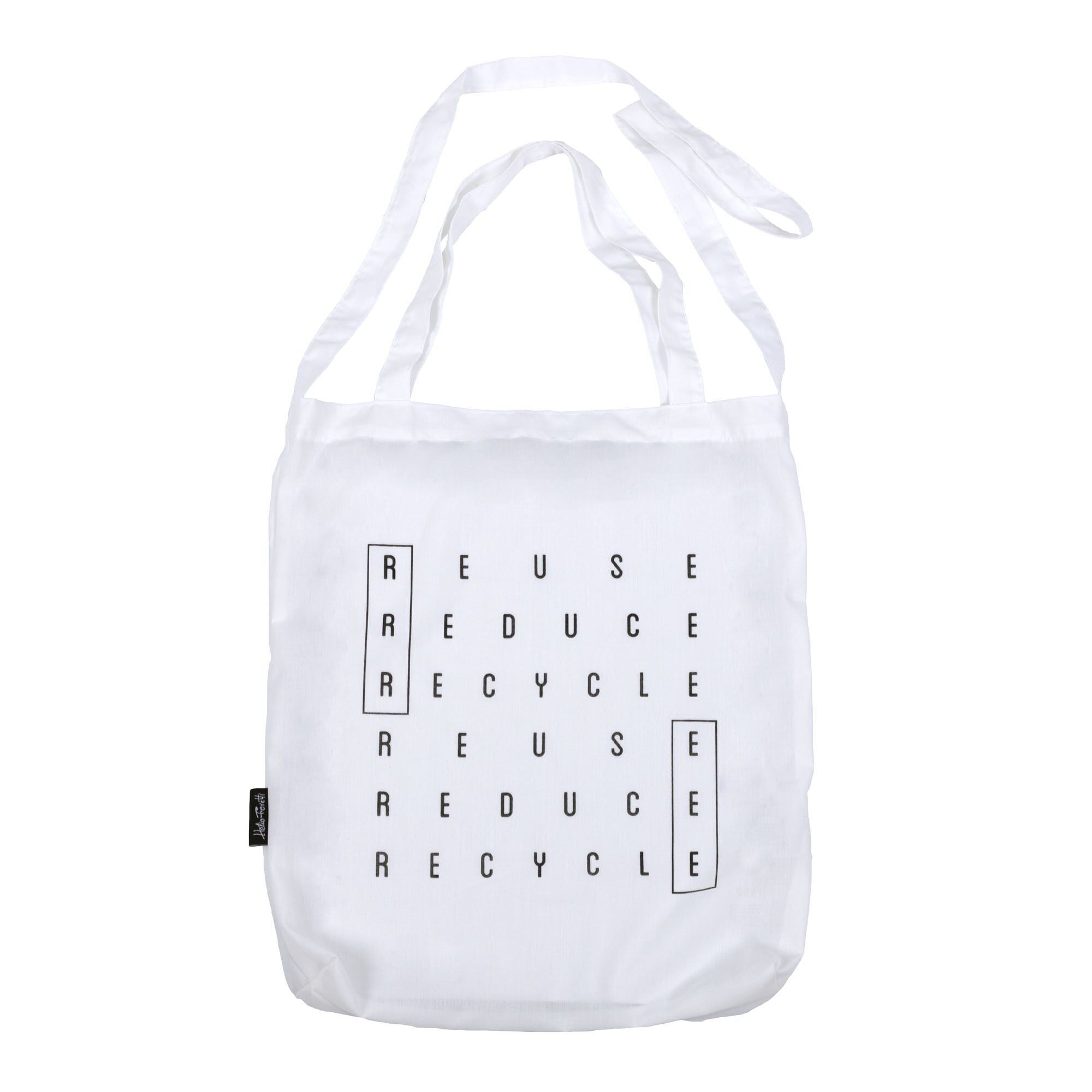 BORSA SHOPPER IN PET RICICLATA FLOWER HF