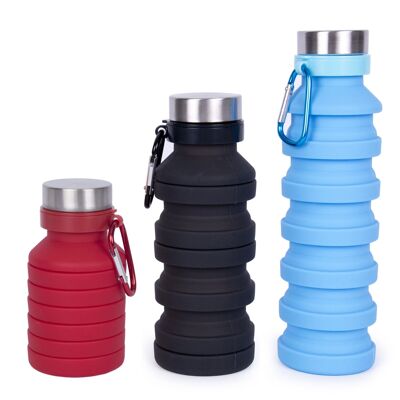 Foldable silicone bottles hf