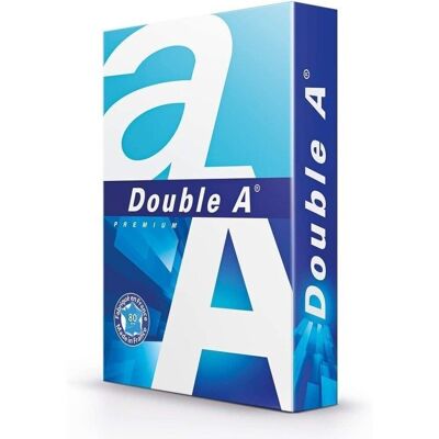 Paquete  500 hojas papel A3 Double 80 gr. Premium