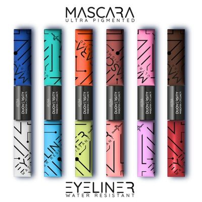 Mascara e Eyeliner Duoversity - Mascara + Eyeliner