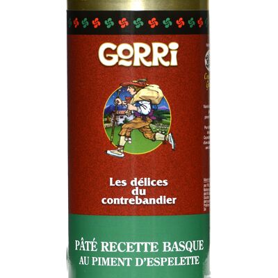 Pastete „Baskisches Rezept“ mit Espelette-Pfeffer, GORRI, Schachtel mit 570 g
