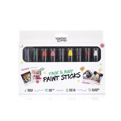 Set di stick per pittura viso e corpo per bambini