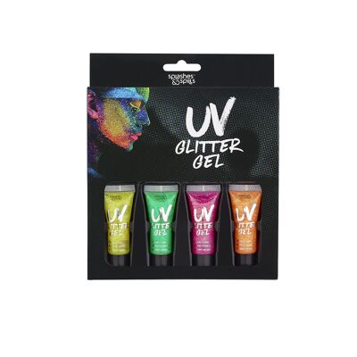 UV-Glitzer-Gel-Boxset