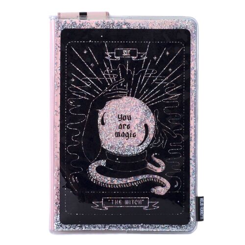 Witch liquid mystical notebook hf