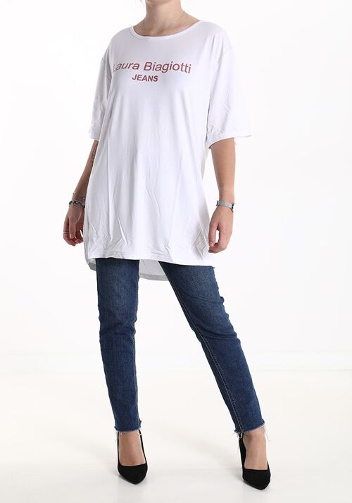 Viscosa t-shirt, brand Laura Biagiotti, for women, Made in China, art. JLB214-1.290