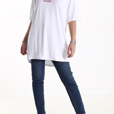 Camiseta de viscosa, marca Laura Biagiotti, para mujer, Made in China, art. JLB214-1.290
