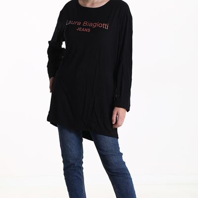 T-shirt Viscosa, marque Laura Biagiotti, pour femme, Made in China, art. JLB214-2.290