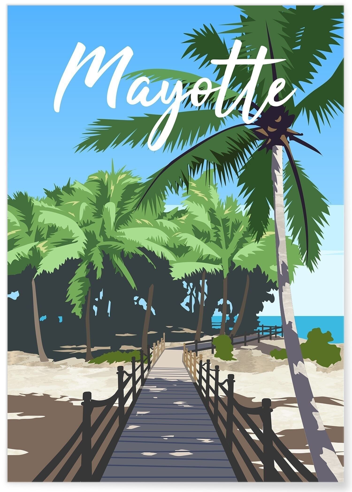 Plakat "Mayotte"