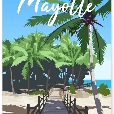 Afffiche " Mayotte "