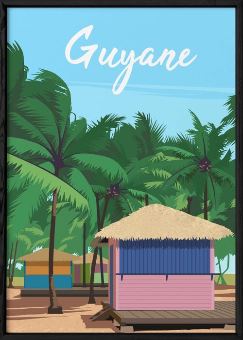 Affiche " Guyane "