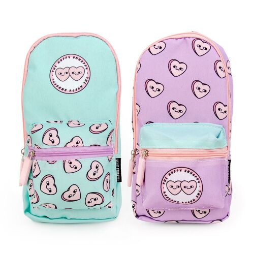 Backpack pencil case happy unhappy hf