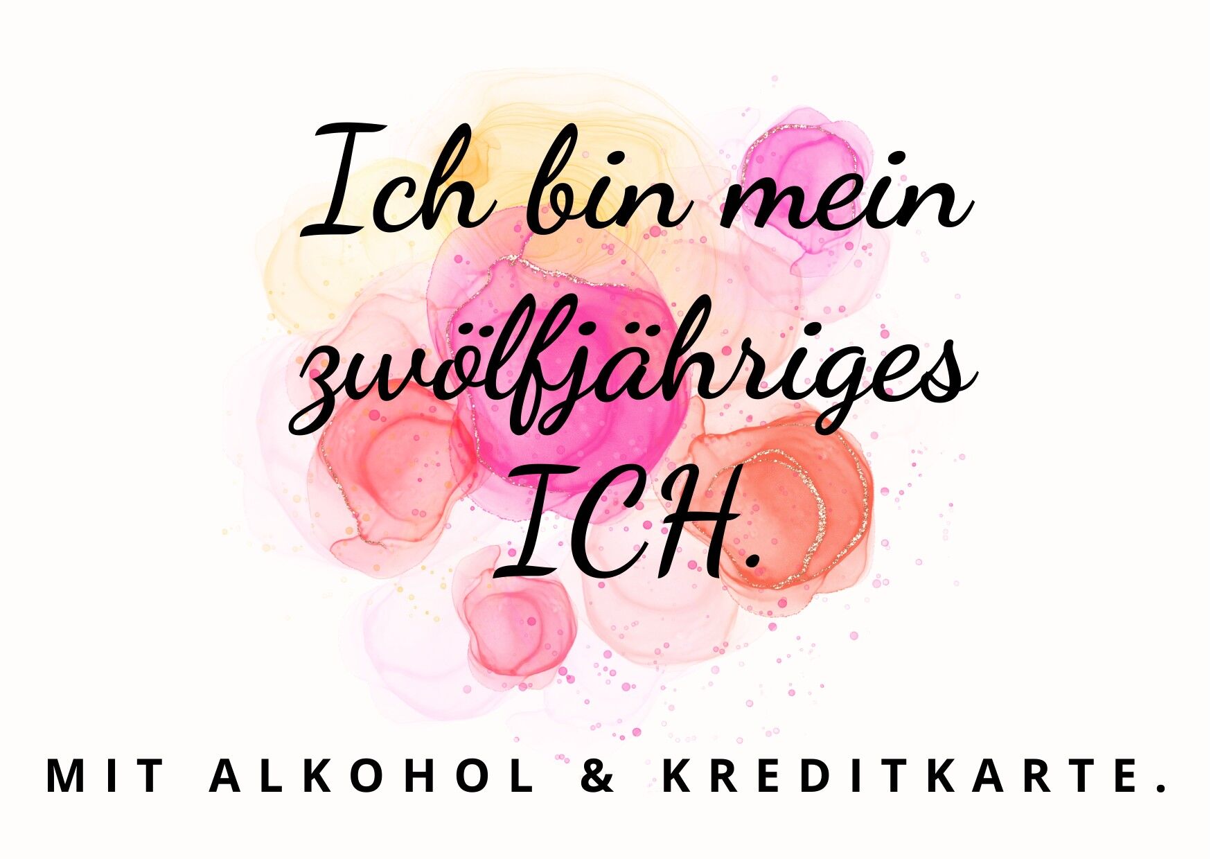 Postal "Mi yo de 12 años"