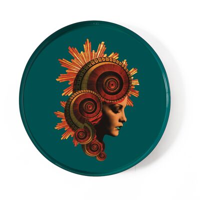 Muse round tray