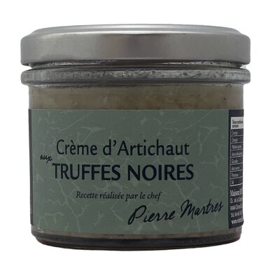 Artichoke cream with Melanosporum black truffle