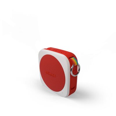 Reproductor de música Polaroid 1 - Rojo y blanco