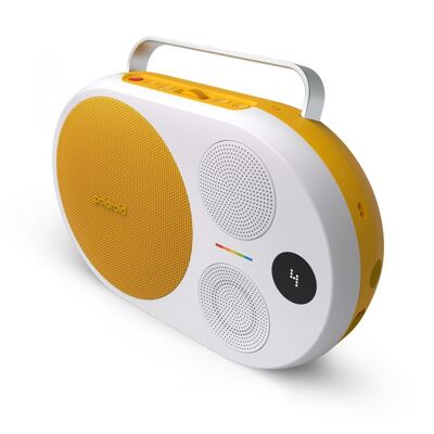 Reproductor de música Polaroid 4 - Amarillo y blanco