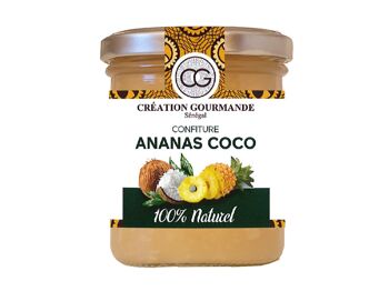 Confiture Mix Ananas Coco 240G