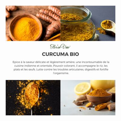 Curcuma BIO en poudre