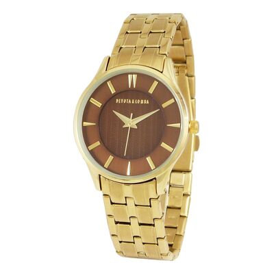 RELOJ DEVOTA & LOMBA DL012W-02BROWN