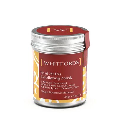 Masque exfoliant aux AHA aux fruits, traitement de 5 minutes, 45 grammes - Whitfords