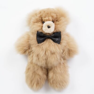 Alpaka Fell Teddy "PELU" champagne 20cm