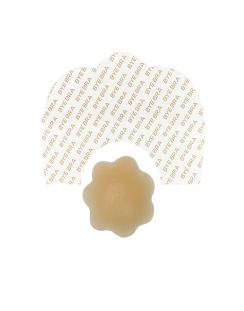 Breast Lift Tape + Silicone Nipple Covers Beige
