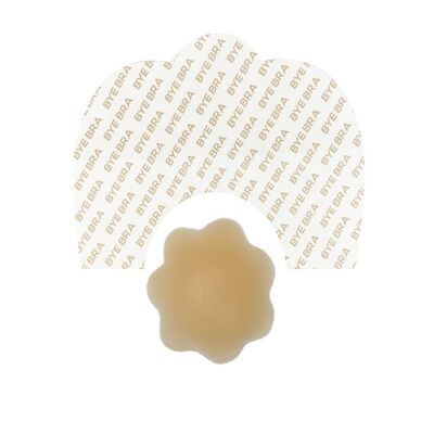 Nastro per sollevare il seno + Copricapezzoli in silicone Beige