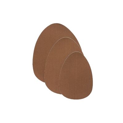 Breast Lift Pads + Satin Nipple Cover Dark Brown