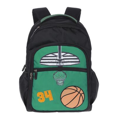 BASKET Backpack with laptop sleeve