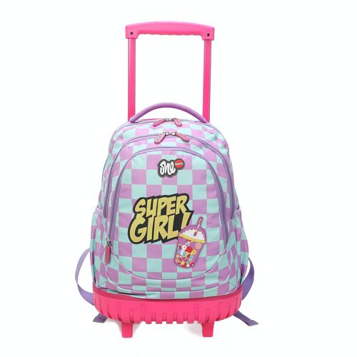 SUPER GIRL durable trolley bag