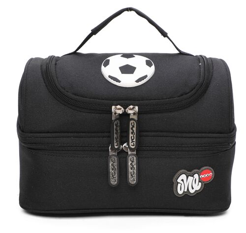 FOOTBALL FANS lunch box with inside lining