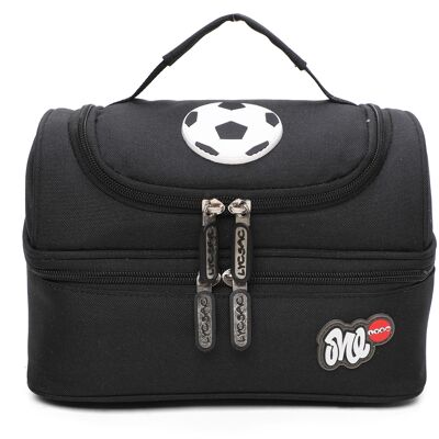 FOOTBALL FANS lunch box with inside lining