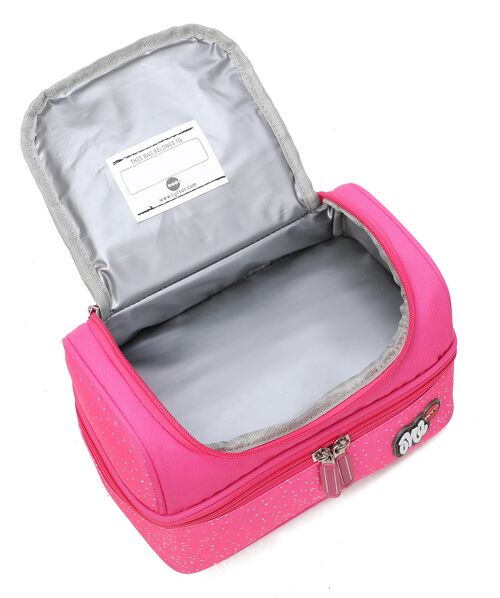 PINK VIBES lunch box with inside lining