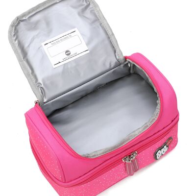 PINK VIBES lunch box with inside lining