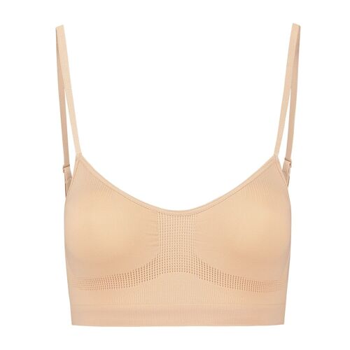 Seamless Bra Beige