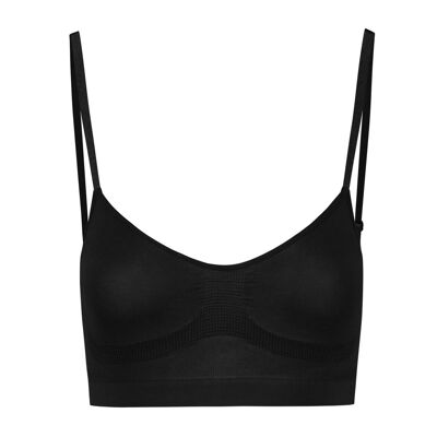 Reggiseno senza cuciture nero