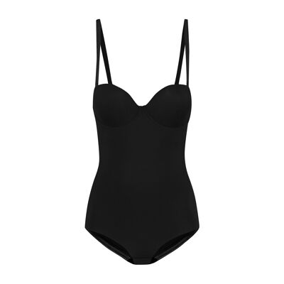 Sculpting Bodysuit Padded Wire Black