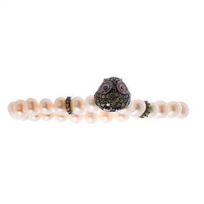 Lancaster bracelet JLA-BR-OWL-3-WH