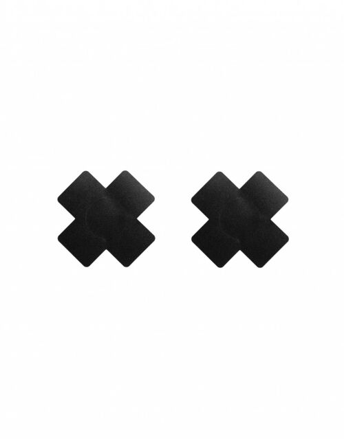 X Nipple Covers (Single Use) Black
