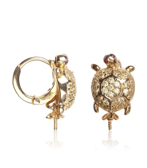 PENDIENTES LANCASTER JLA-EAR-TURTLE-6