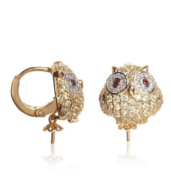 BOUCLES D'OREILLES LANCASTER JLA-EAR-OWL-6